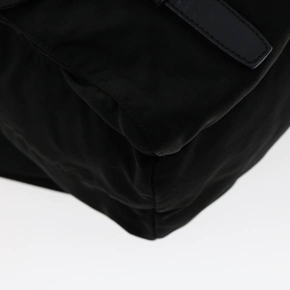PRADA Backpack Nylon Leather Black Auth ep921 - Picture 8 of 16